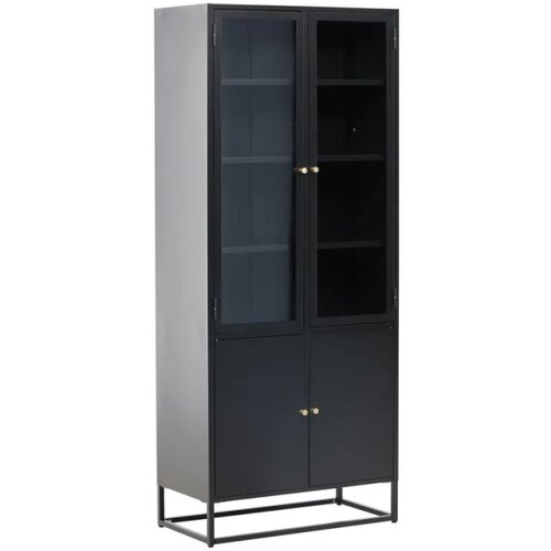 Venture Home vitrina Bakal 40,5 &amp;times; 190 &amp;times; 80 cm, crna Slike