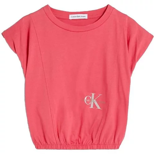 Calvin Klein Jeans Majice s kratkimi rokavi - Rožnata