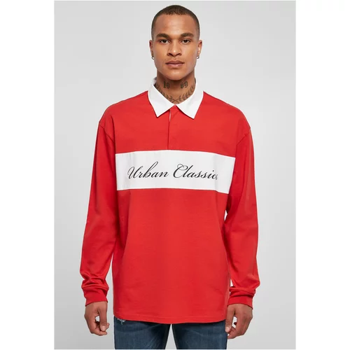 UC Men Plus Size Long Sleeve Rugby