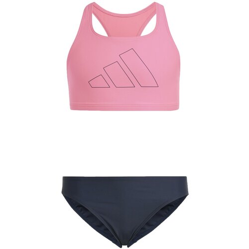 Adidas BIG BARS BIKINI, dečji kupaći, pink IQ3968 Slike
