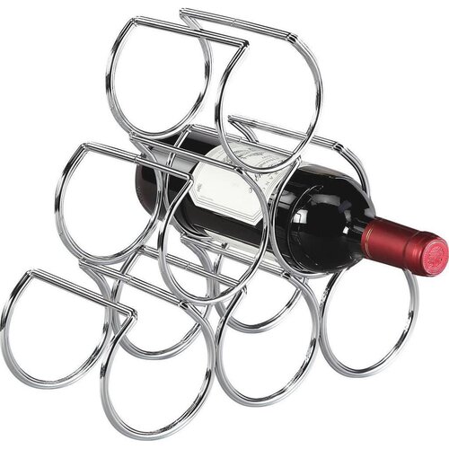 Möbelix Stojalo Za Vino Wein, Srebrna, Za 6 Steklenic Cene