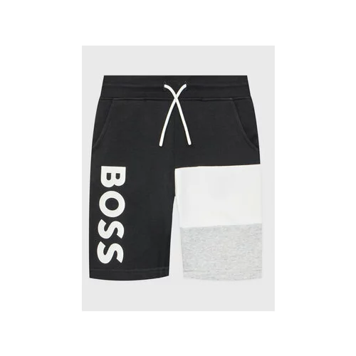 Boss Športne kratke hlače J24826 S Črna Regular Fit