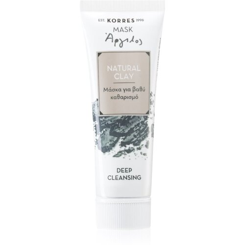 Korres Natural Clay globoko čistilna maska 18 ml Cene
