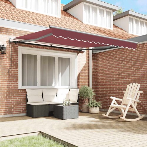 Tenda na automatsko uvlačenje bordo 300 x 250 cm Slike