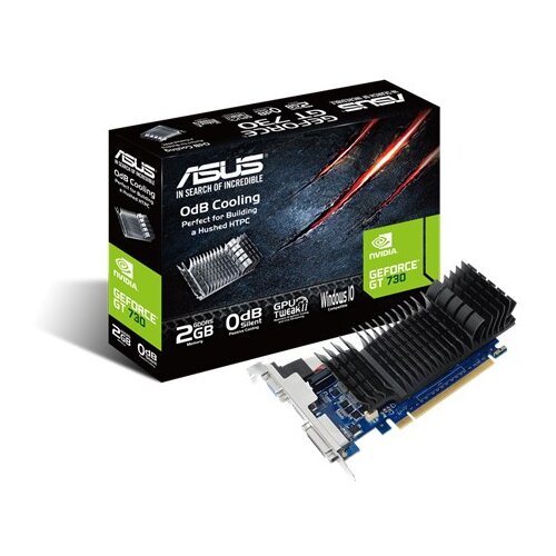Asus VGA GT730-SL-2GD5-BRKNVIDIA GeForce GT 7302GB GDDR5 64bit;VGA,DVI,HDMI Cijene