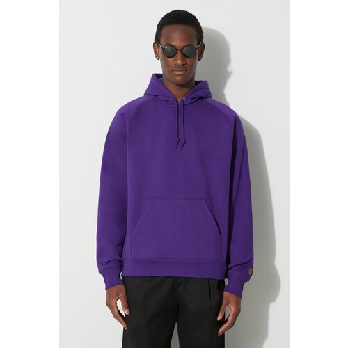 Carhartt WIP Hooded Chase Sweat UNISEX Tyrian/ Gold Cene