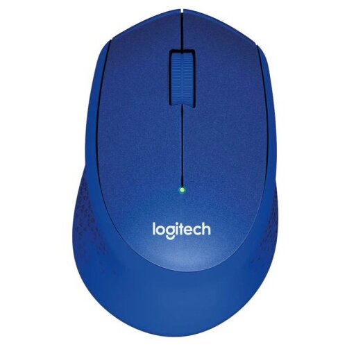 Logitech M330 Silent PLUS brezžična optična modra mi&scaron;ka Cene