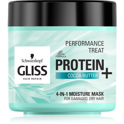 Schwarzkopf Gliss Protein+ vlažilna maska s kakavovim maslom 400 ml Cene
