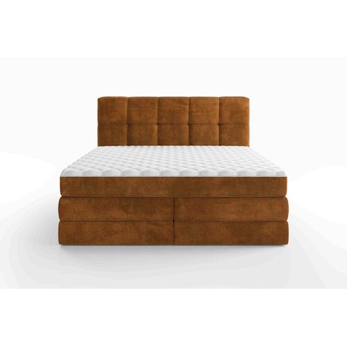 Esposa BOXSPRING POSTELJA 160 cm x 200 cm , tekstil siva Slike