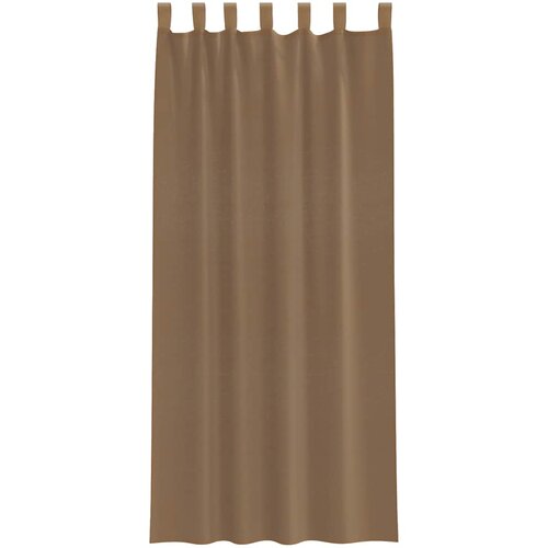 Voile zavjese s petljama 2 kom svijetlosmeđe 140x225 cm Slike