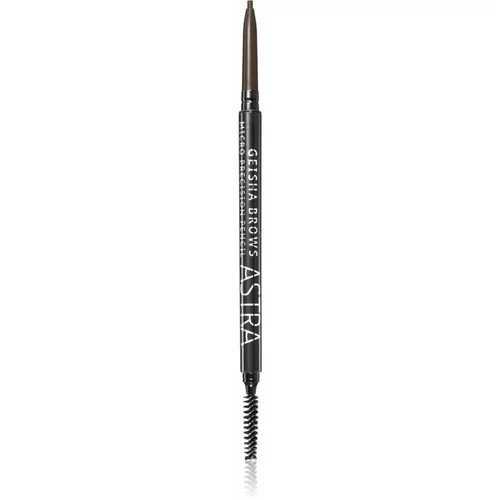 Astra Make-up Geisha Brows natančni svinčnik za obrvi odtenek 04 Taupe 0,9 g