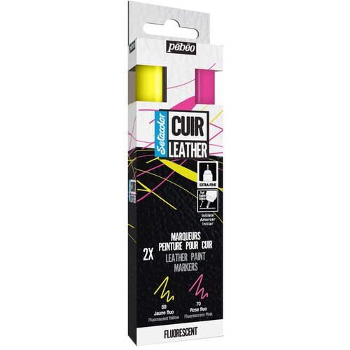  Markeri za kožu Pebeo Setacolor - fluorescentni set od 2 kom KORISTI SE Cijene