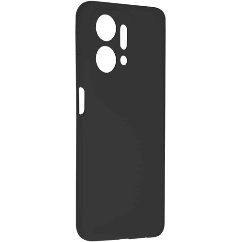 Techsuit Soft Edge Silicone maska za Honor X7a crna Slike