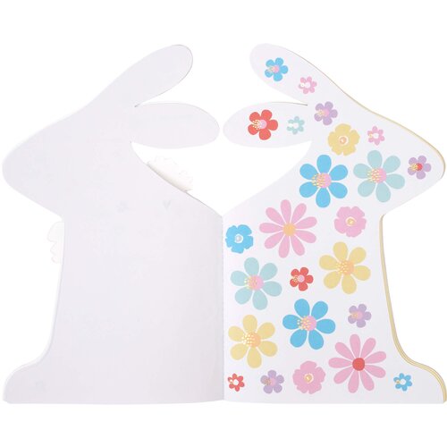 Meri Meri risalna knjižica z nalepkami spring bunny Slike
