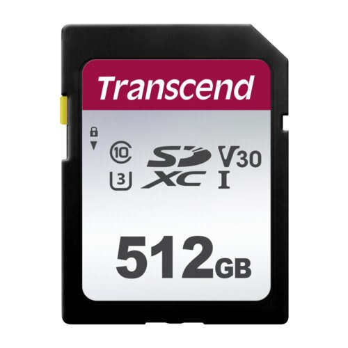 Transcend SDXC 300S 512GB Class 10 UHS-I U3 V30 - samo raspakirano Slike