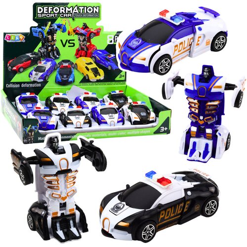  Auto za igru 2u1 Auto-Robot Police - boju biramo nasumično Cene