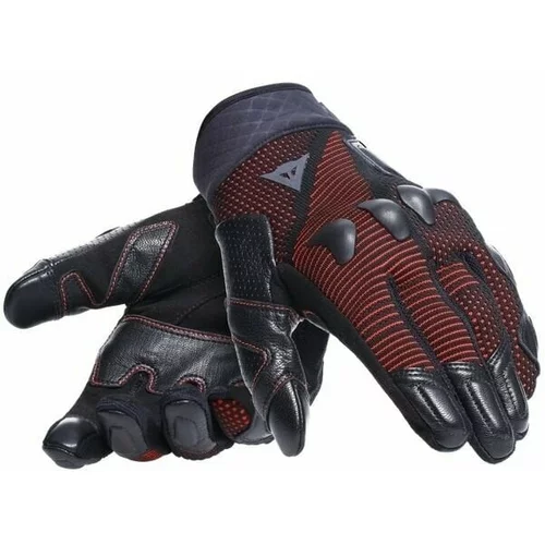 Dainese Unruly Ergo-Tek Gloves Black/Fluo Red S Motoristične rokavice
