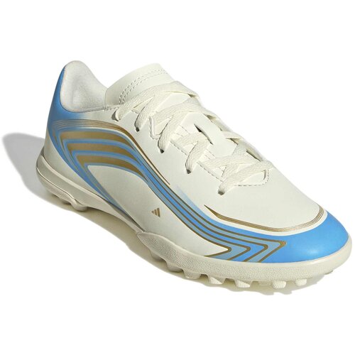 Adidas Patike za fudbal za dečake F50 Messi Club Tf J, KK1380, Belo-plave Slike