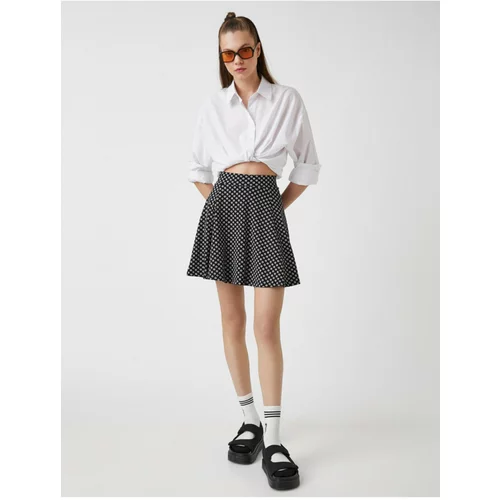 Koton High Waist Mini Skirt