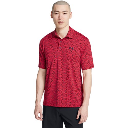 Under Armour UA Playoff 3.0 Printed Polo-RED Cene