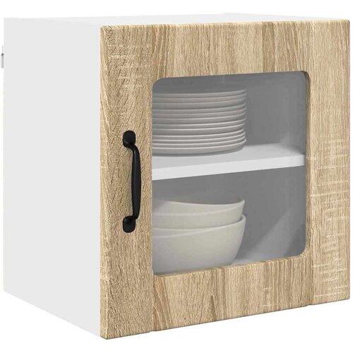 vidaXL Stenska kuhinjska omarica s polico Sonoma hrast 40 x 31 x 40 cm Cene