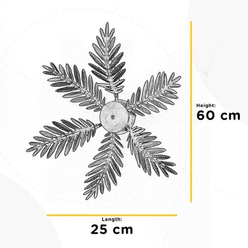  onli - plafonsko svetlo felce 3xE14/6W/230V u boji bronze Slike