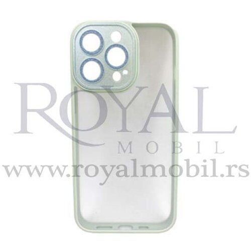  futrola clear camera shine za iphone 13 pro max (6.7) zelena Slike