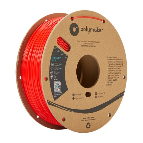 Polymaker PolyLite™ PLA 1,75 mm 1kg Red Cijene