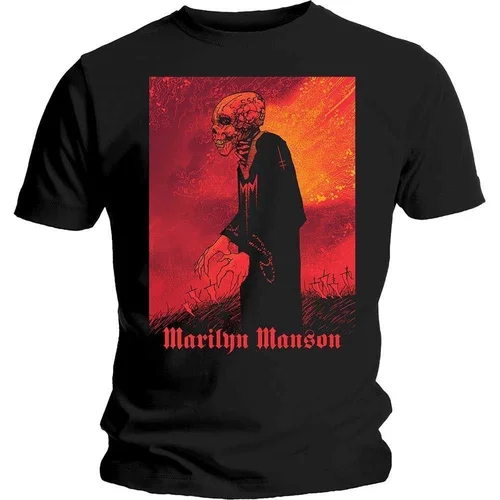 Marilyn Manson Košulja Mad Monk Unisex Black S