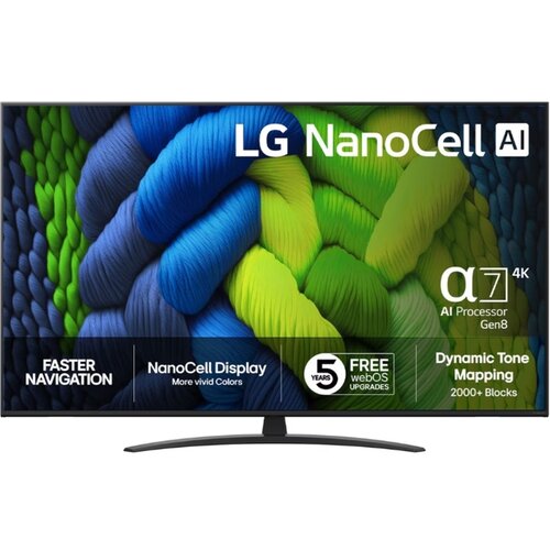 LG televizor 65NANO82A6B.AEU, NanoCell, 4K UHD, Web OS, 164 cm Cene