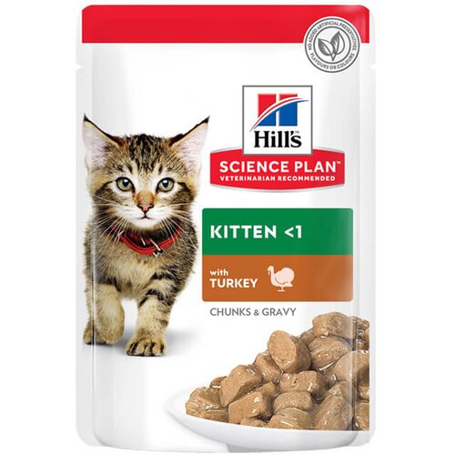 Hill’s Science Plan Kitten - vlažna hrana za mačiće sa ćuretinom (12x85g) Cene