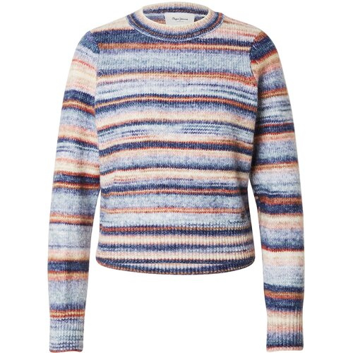 PepeJeans Pulover &amp;#039;Celeste&amp;#039; kamela / mornarska / svetlo modra / puder Slike