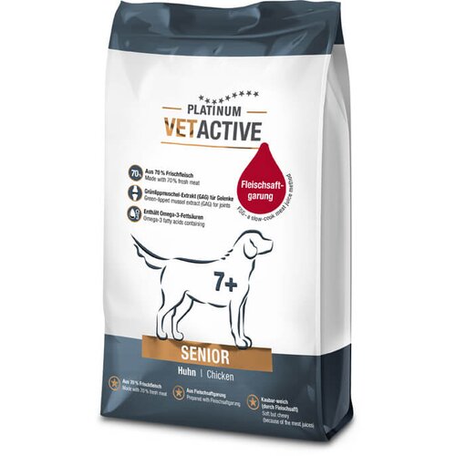 Platinum vetactive senior - suva hrana za starije pse sa piletinom (1,5kg, 5kg) 1,5kg Cene