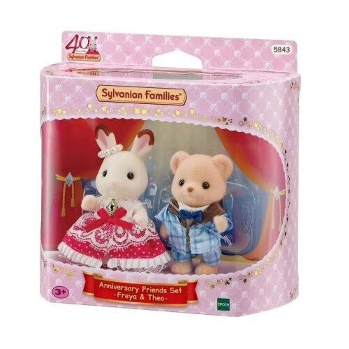 SYLVANIAN families anniversary friends set -freya & theo- ( EC5843 ) Cene