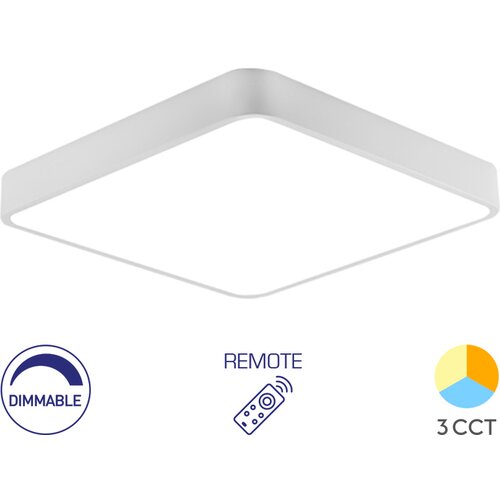 Braytron Led plafonjera sa daljinskom komandom Bry Blade SS Kvadratna 45W BH16-05290 Slike