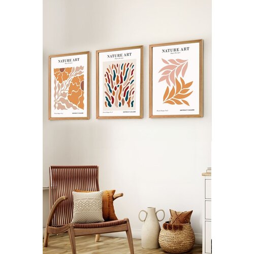 Wallity Set uramljenih MDF slika Myk3008-3, 3 Dela Cene