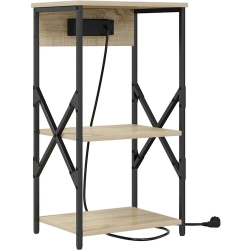  Noćni ormar Sonoma hrast 41 x 31 x 76 cm Konstruirano drvo Slike