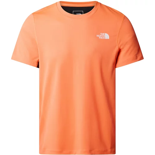 The North Face Športna kratka majica Lightbright oranžna barva, NF0A825OTNI1