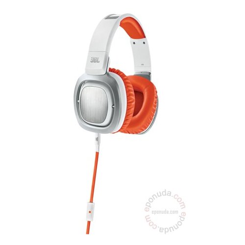 JBL J88A white/orange slu&amp;scaron;alice Slike