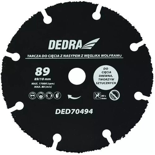 Univerzalna volframova karbidna rezalna plošča za les in plastiko 89x10mm Cene