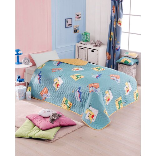  Good dino - green green single bedspread Cene