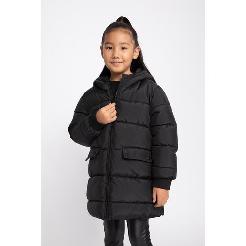 Defacto Girls' Water Repellent Hooded coat Slike