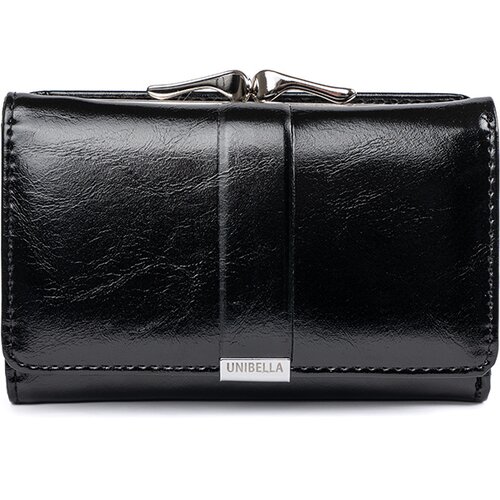 Shelvt Women&amp;#039;s wallet black eco-leather Slike
