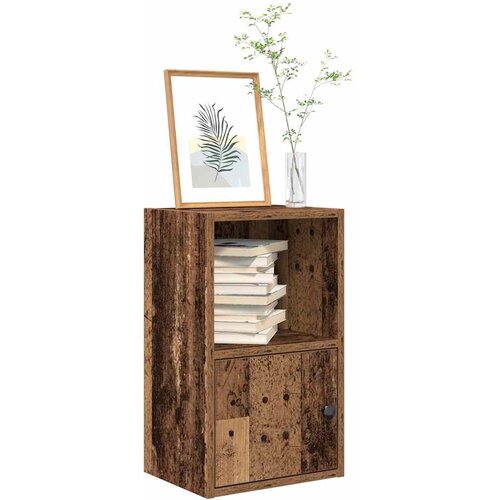 VidaXL Knjižna omara starinski les 31x24x52 cm inženirski les Slike