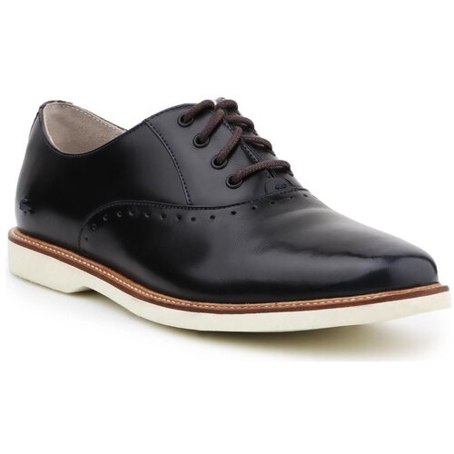 Lacoste Čevlji Derby Rene Prep 2 SRW 7-28SRW1147120 Črna Cene