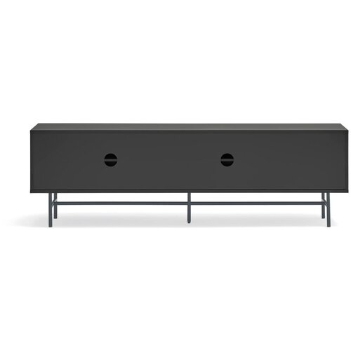 Teulat Crna/antracitno siva TV komoda 180x56 cm Nube &amp;ndash; Slike
