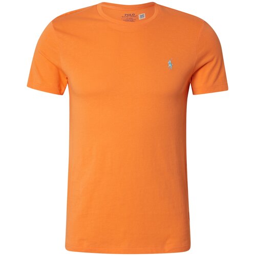 Polo Ralph Lauren Majica svetlo modra / neonsko oranžna Cene