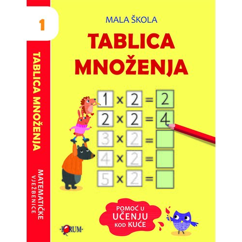 FORUM Mala &scaron;kola Tablica množenja 1 Cijene