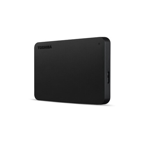 Toshiba canvio basics 2TB, eksterni hdd, usb 3.2 type-c, crni (HDTB420EKCAAH) Slike