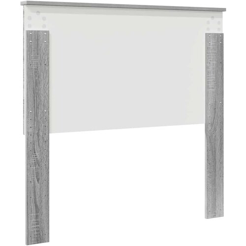  Uzglavlje s uzglavljem Siva Sonoma 100 cm Konstruirano drvo Slike